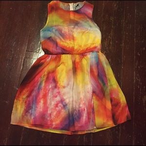 NWT asos watercolor dress size 10.